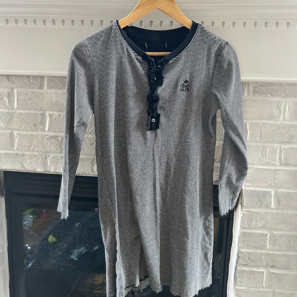 Ralph Lauren Striped Pajamas night gown size small no tag used